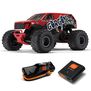 1/10 GORGON 4X2 MEGA 550 Brushed Monster Truck RTR with Battery & Charger, ARA3230S