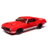 Losi 1/10 1969 Chevy Camaro V100 AWD Brushed RTR, Red- LOS03033T1
