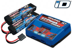 Traxxas 2S Battery & Charger Completer Pack Dual Charging(2 batteries)