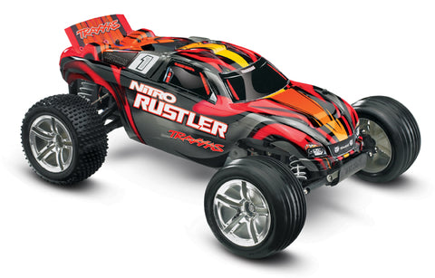 Traxxas 1/10 Rustler 2WD Nitro