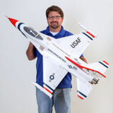 PICKUP ONLY E-flite F-16 Thunderbirds 70mm EDF BNF Basic with AS3X and SAFE Select- EFL78500
