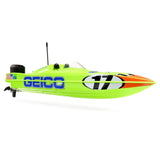 Pro Boat 17" Power Boat Racer Ready to Run, Miss GEICO- PRB08044T1