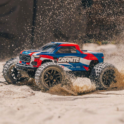 IN STORE ONLY Arrma 1/18 GRANITE GROM MEGA 380 Brushed 4X4 Monster Truck RTR with Battery & Charger