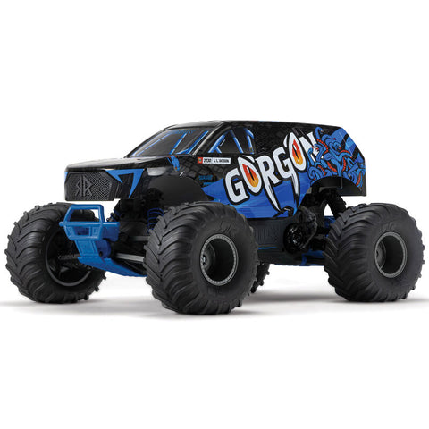 1/10 Gorgon 4X2 MEGA 550 Brushed Monster Truck RTR (BLUE) ARA3230T1