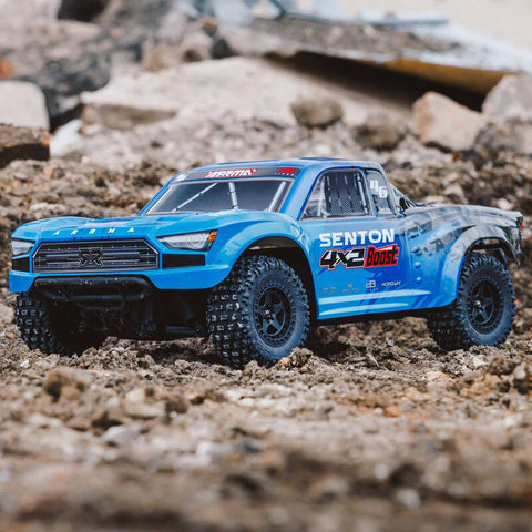 1/10 SENTON 4X2 BOOST MEGA 550 BRUSHED SHORT COURSE TRUCK RTR WITH BATTERY & CHARGER - ARA4103SV4T