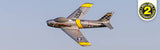 UMX F-86 Sabre 30mm EDF Jet BNF Basic with AS3X and SAFE Select- EFLU7050