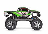 Stampede: 1/10 Scale Monster Truck with Lights. Ready-to-Race with TQ 2.4 GHz radio system- TRA36054-8-