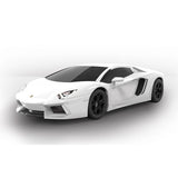 Quickbuild Lamborghini Aventador - White- AFJ6019