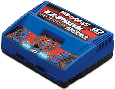 Traxxas EZ Peak Dual NiMH/Lipo Fast Charger With ID- TRA2972