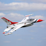 PICKUP ONLY E-flite F-16 Thunderbirds 70mm EDF BNF Basic with AS3X and SAFE Select